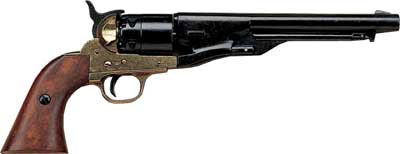 M1860 CIVIL WAR PISTOL WITH BRASS FINISH