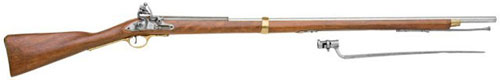 BROWN BESS RIFLE WITH BAYONET