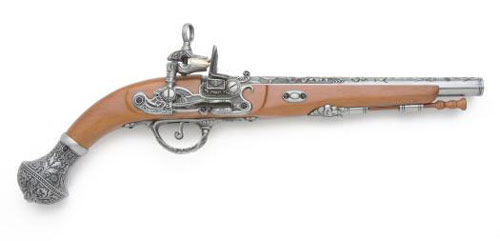 FRENCH 17TH CENTURY FLINTLOCK PISTOL