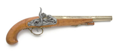 FRENCH DUELING PERCUSSION PISTOL