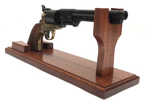 Premium Acrylic Civil War Colt Army & Remington revolver Pistol Display Stand 