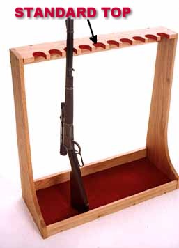 Wood Gun Rack Template